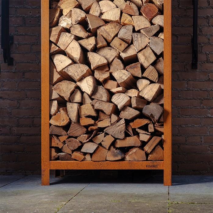 BHS1.1 - Stal kortenowska,Sklady na drewno,LOGG,1200 x 400 x 1800 mm
