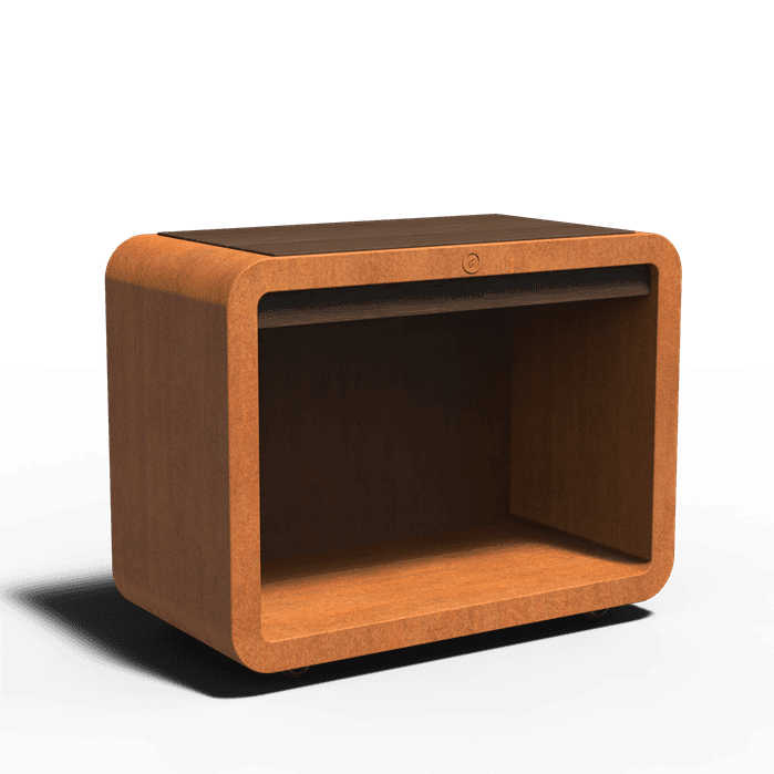 FSS.800 - Cortenstaal,Cooking,STATION Standaard,790 x 600 x 900 mm