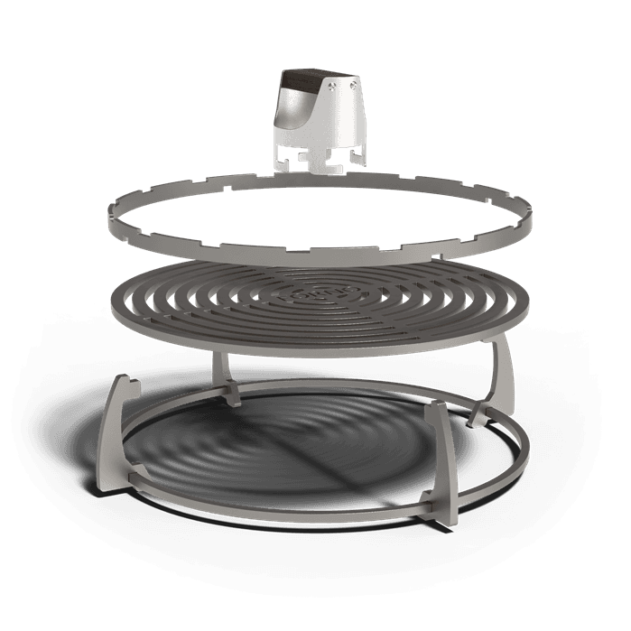 FSGS.500 GRILLSET HALO - Stal,Akcesoria,Grill set,581 x 581 x 143 mm