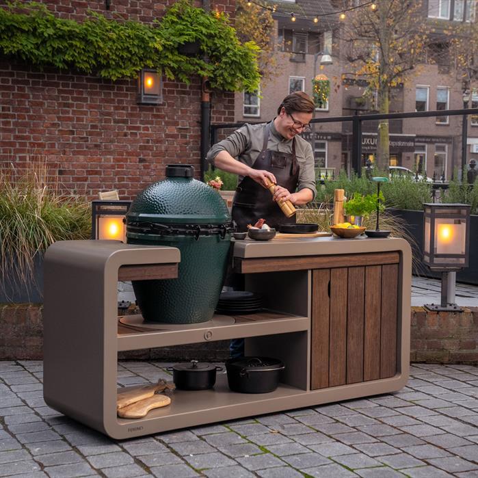 FKSG.1500 - Aluminium,Cooking,STATION KAMADO,1500 x 752 x 928 mm