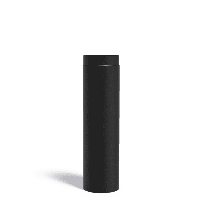 BAS5.1.200 Flue 204x750mm 9005 (op=op) - Stal powlekana,Akcesoria,Kuchenka 200,204 x 750 mm